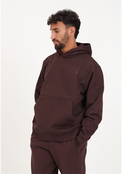 ADICOLOR Contempo men's brown hooded sweatshirt ADIDAS ORIGINALS | IM2119.
